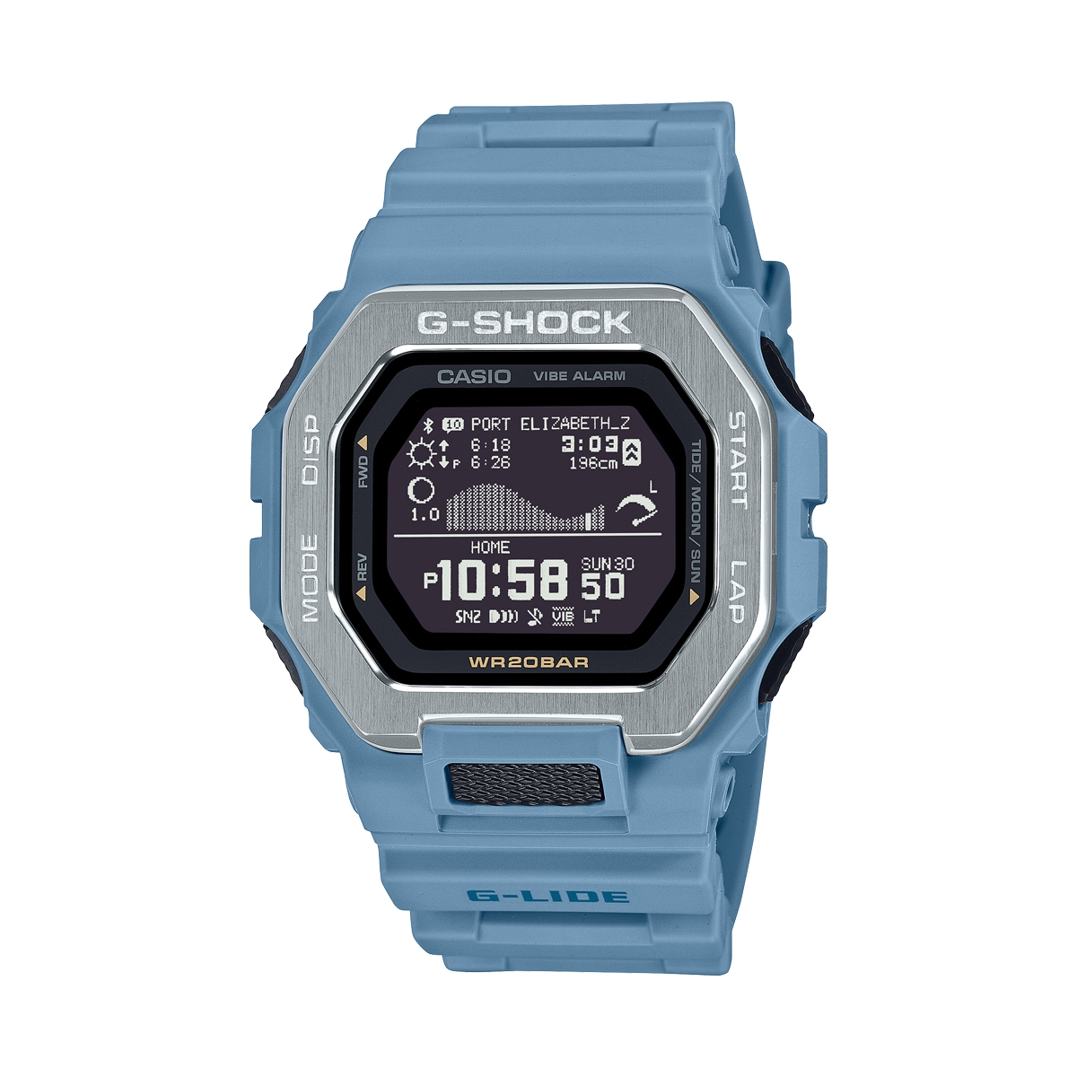 CASIO G-SHOCK Mod. G-LIDE - Surf Tide Graph